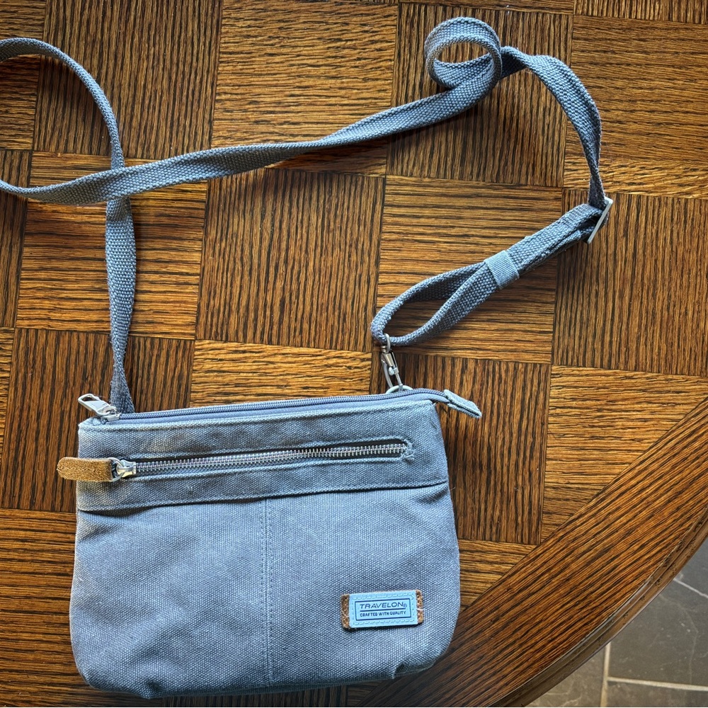 Travelon Gray Crossbody Bag
